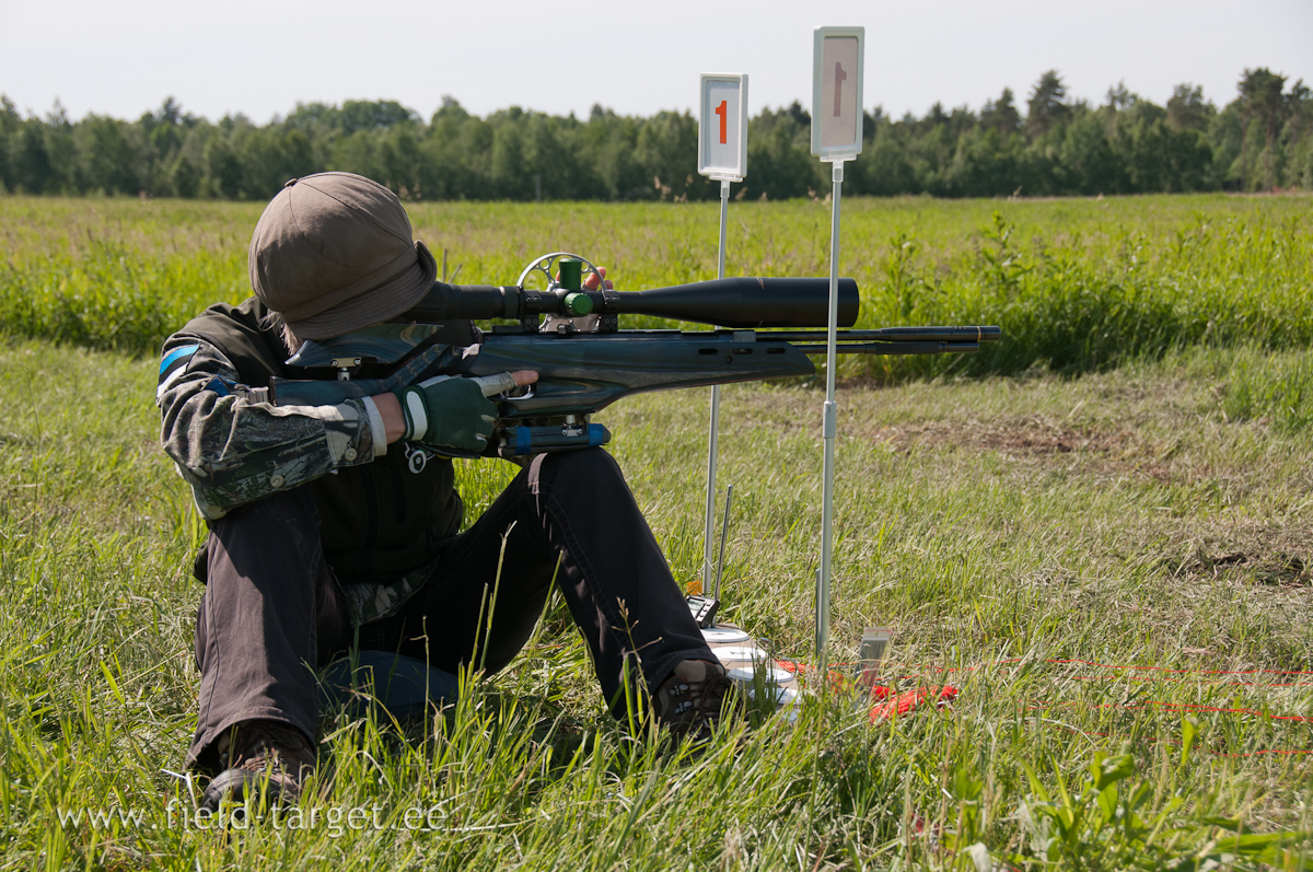 Heli Jalakas with tuned HW97 LP Custom Stock on Line 1